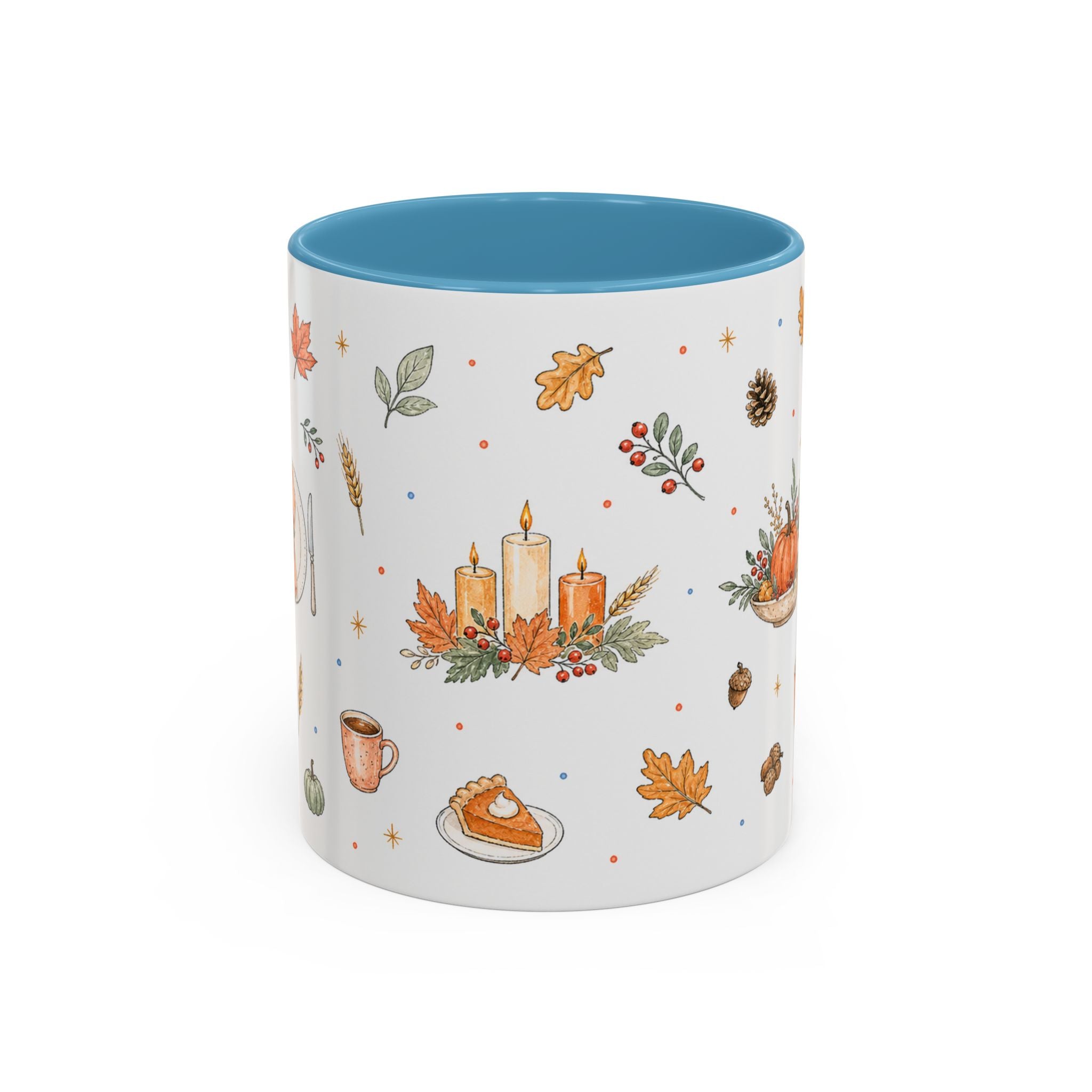 Thanksgiving Host Mug | Cozy Watercolor Gathering Gift | Autumn Accent Cup 11oz 15oz