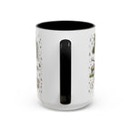 Olympic Coffee Mug | National Park Hiking Rainforest Gift | Accent Color Ceramic 11oz 15oz