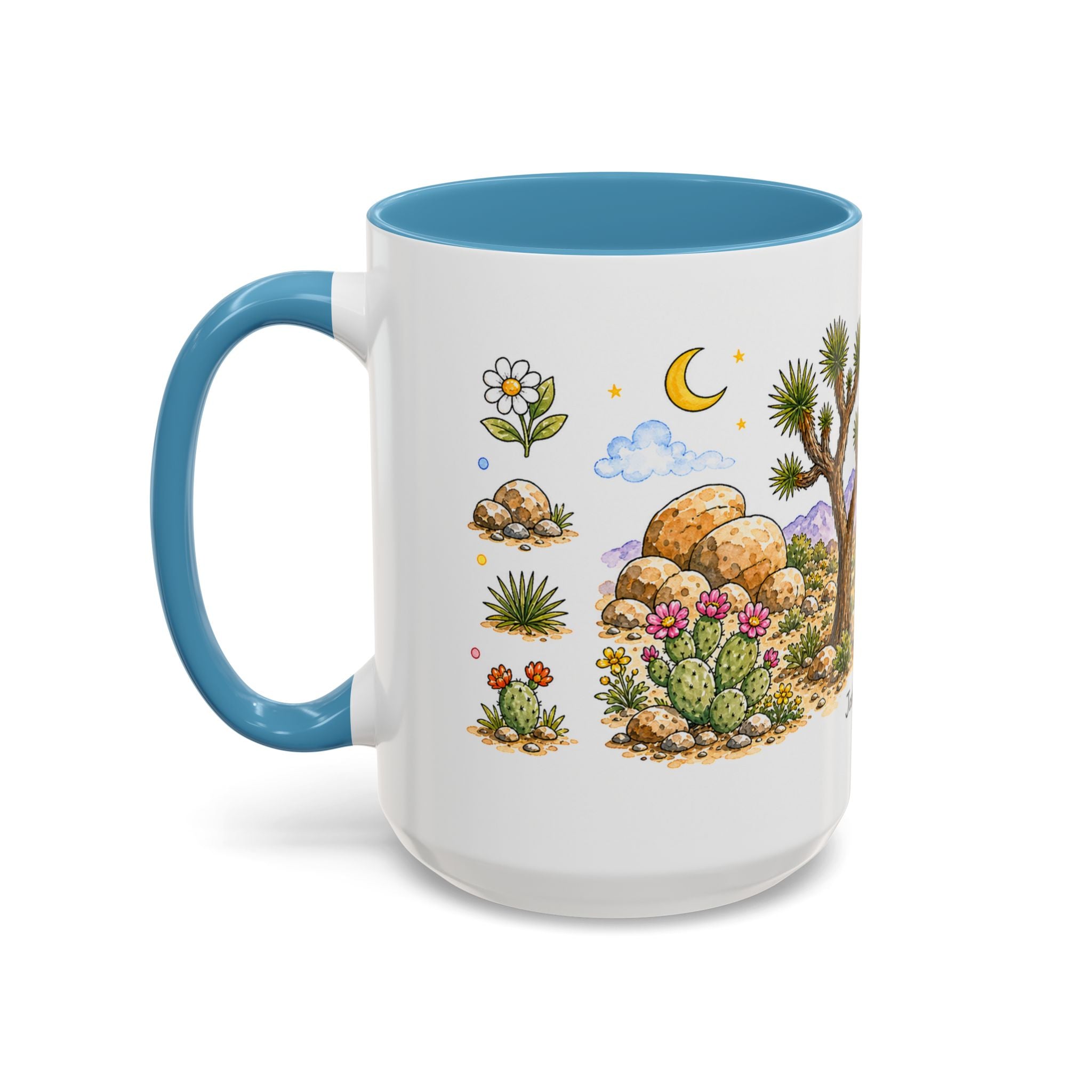 Joshua Tree National Park Mug | US Travel Souvenir Accent Coffee Mug | 11oz 15oz Ceramic Cup