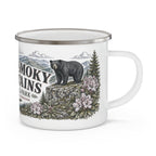 Great Smoky Mountains National Park Vintage Enamel Camping Mug | 12oz National Park Hiking Gift
