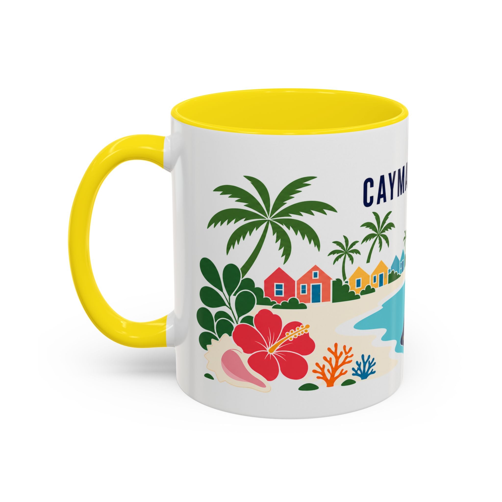 Cayman Islands Coffee Mug | Travel Souvenir Accent Mug | Country Gift Ceramic Cup 11oz 15oz