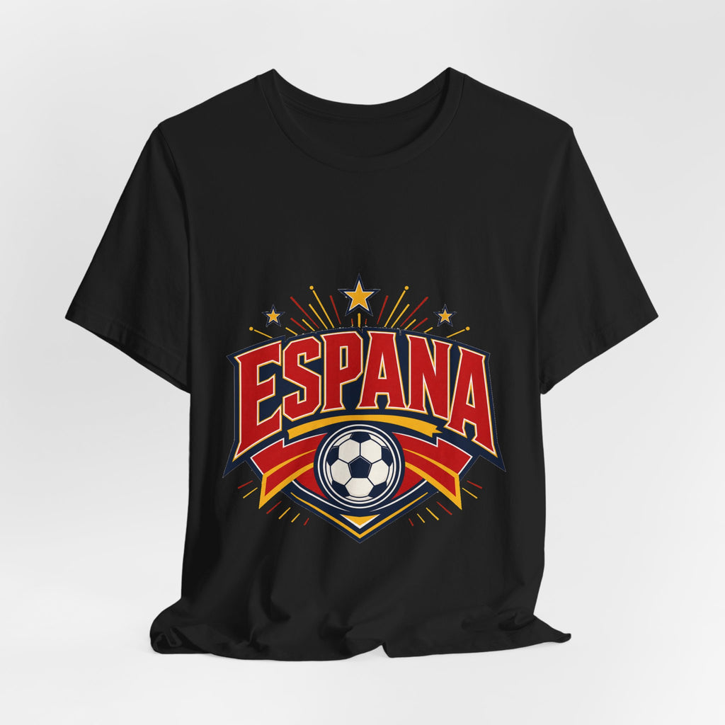 Spain Soccer Fan T-Shirt | Spain Fan Tee | Espana Soccer Supporter Shirt