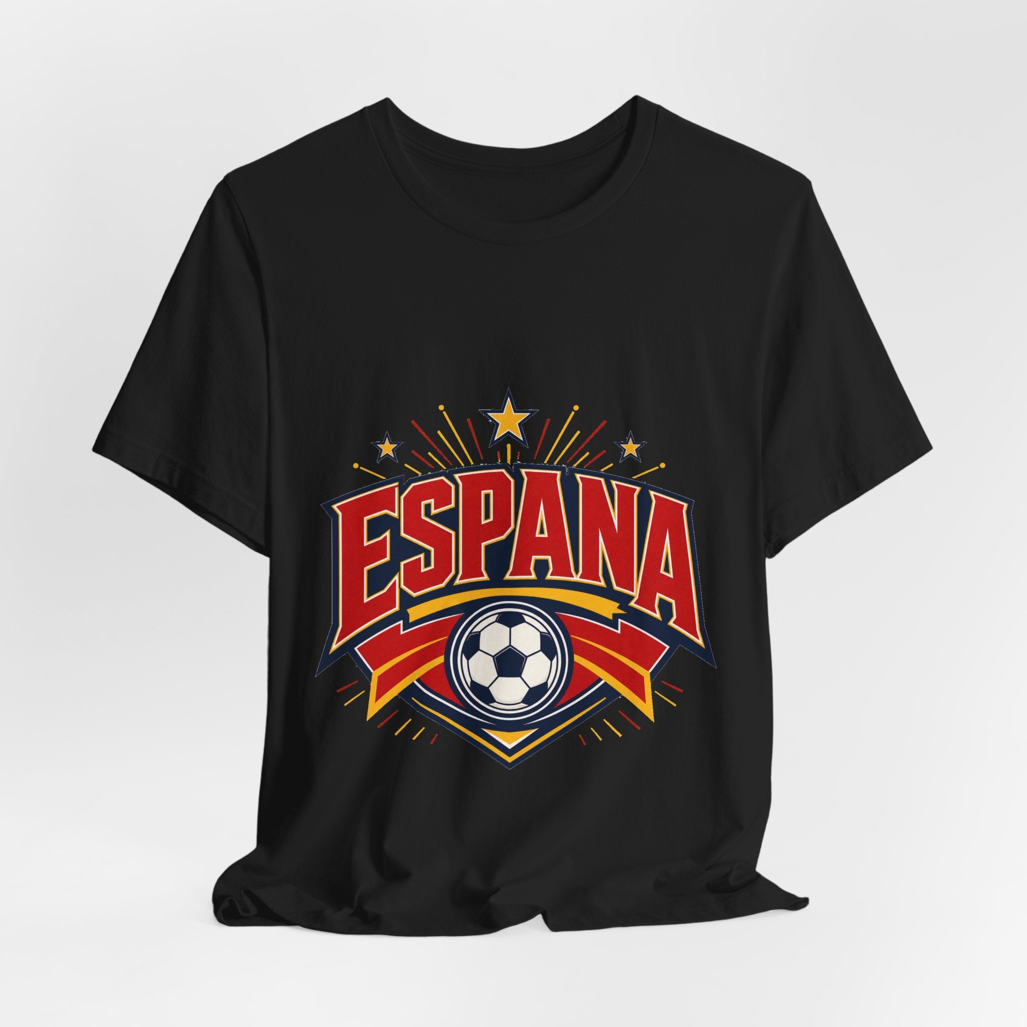 Spain Soccer Fan T-Shirt | Spain Fan Tee | Espana Soccer Supporter Shirt