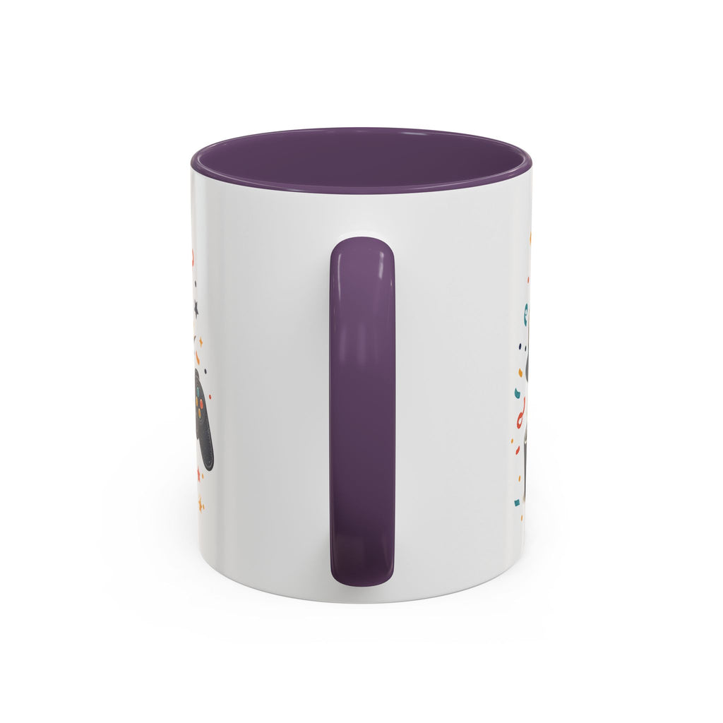 Custom Gamer Birthday Mug | Level Unlocked Name Age Coffee Cup