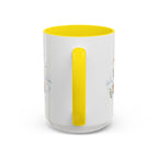 New Delhi Coffee Mug | India Souvenir Travel Gift | Accent Color Ceramic 11oz 15oz