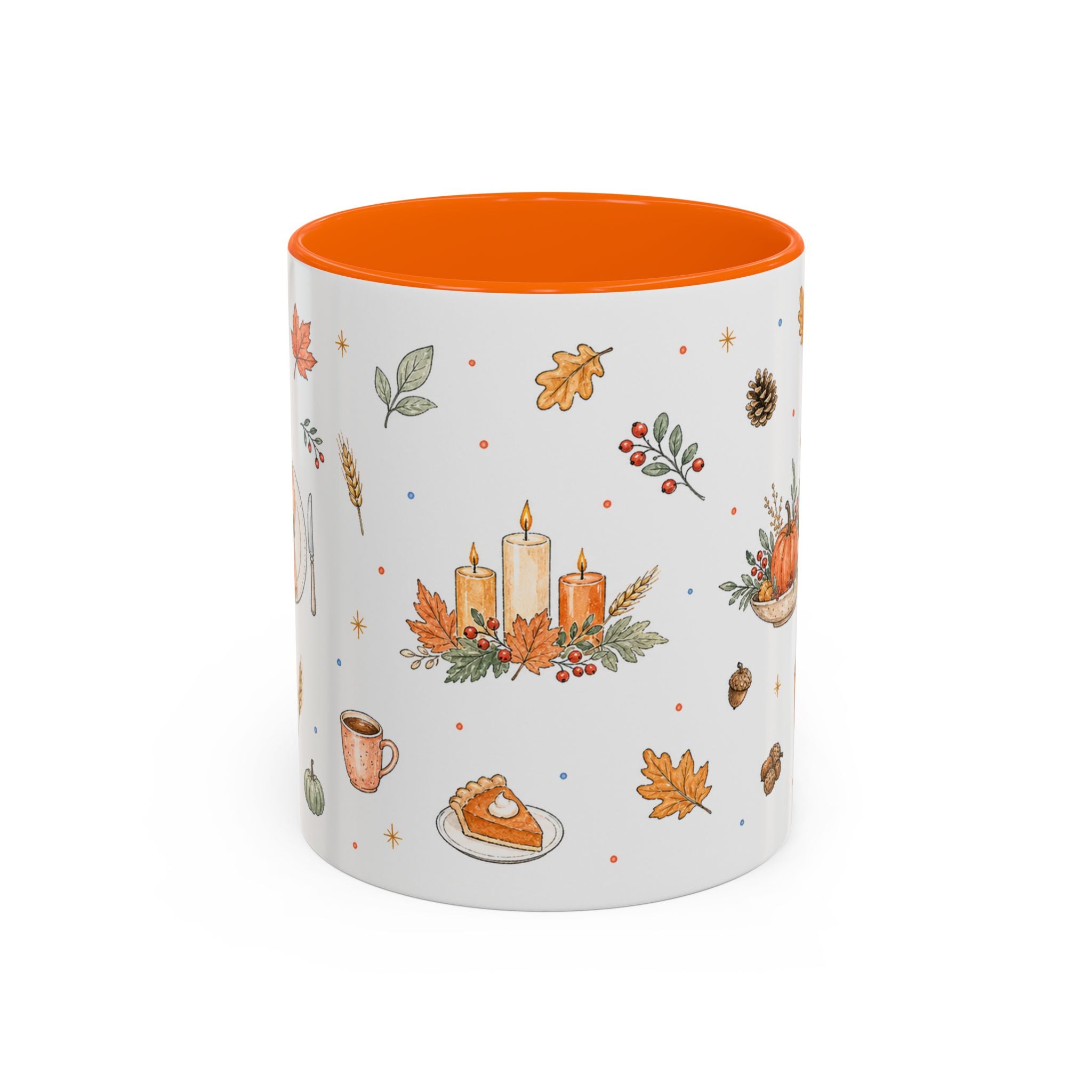 Thanksgiving Host Mug | Cozy Watercolor Gathering Gift | Autumn Accent Cup 11oz 15oz