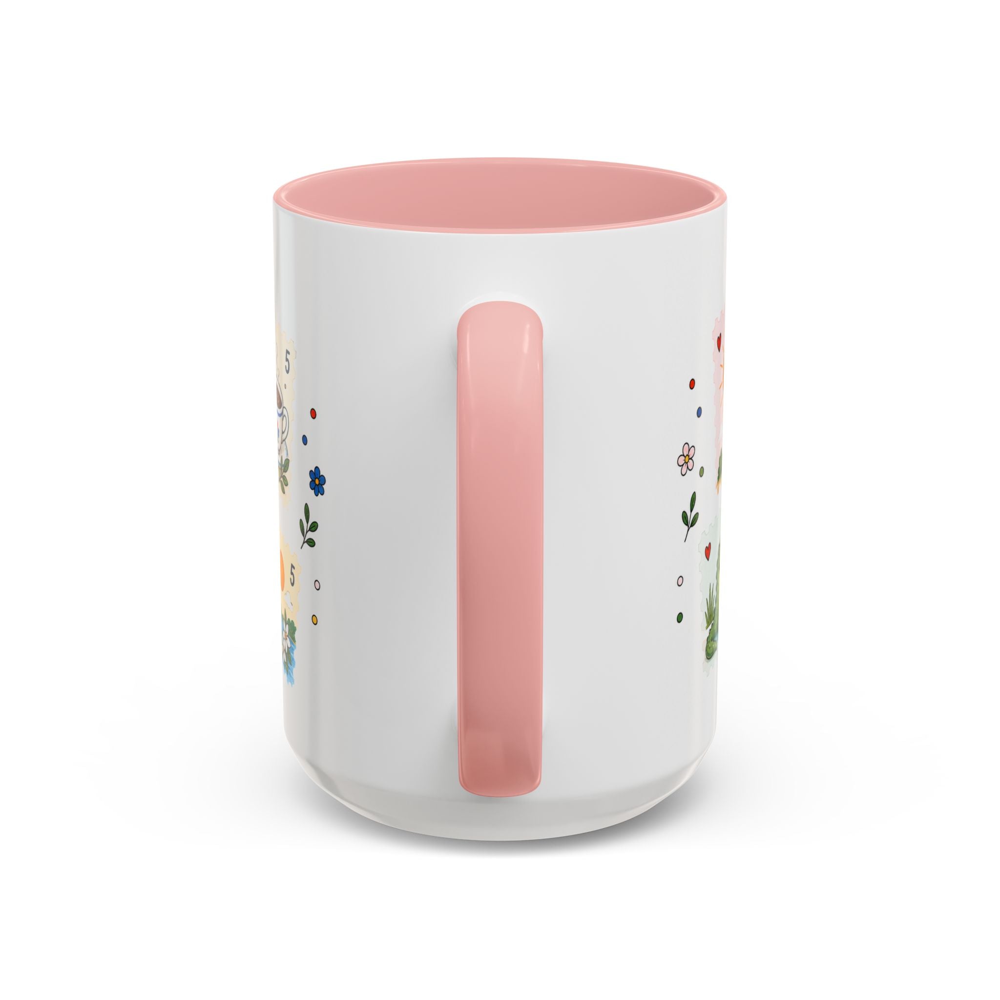 Orlando Coffee Mug | Postage Stamp Collage Mug | Travel Souvenir Accent Cup 11oz 15oz