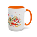 China Coffee Mug | Travel Souvenir Accent Mug | Country Gift Ceramic Cup 11oz 15oz