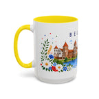 Belarus Coffee Mug | Travel Souvenir Accent Mug | Place Gift Ceramic Cup 11oz 15oz