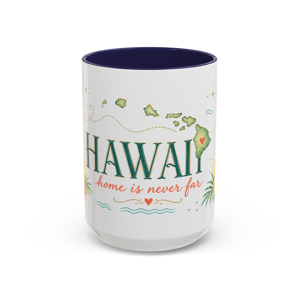 Hawaii State Map Mug | Moving Away Gift | Long Distance Friendship Coffee Cup