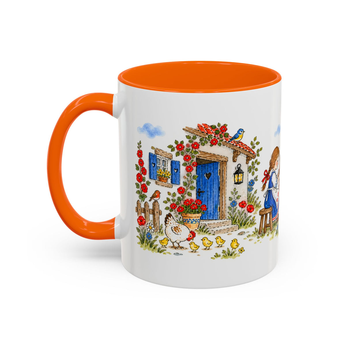 Spindle Shuttle and Needle Mug | Storybook Fairy Tale Accent Coffee Mug | EveryLegend