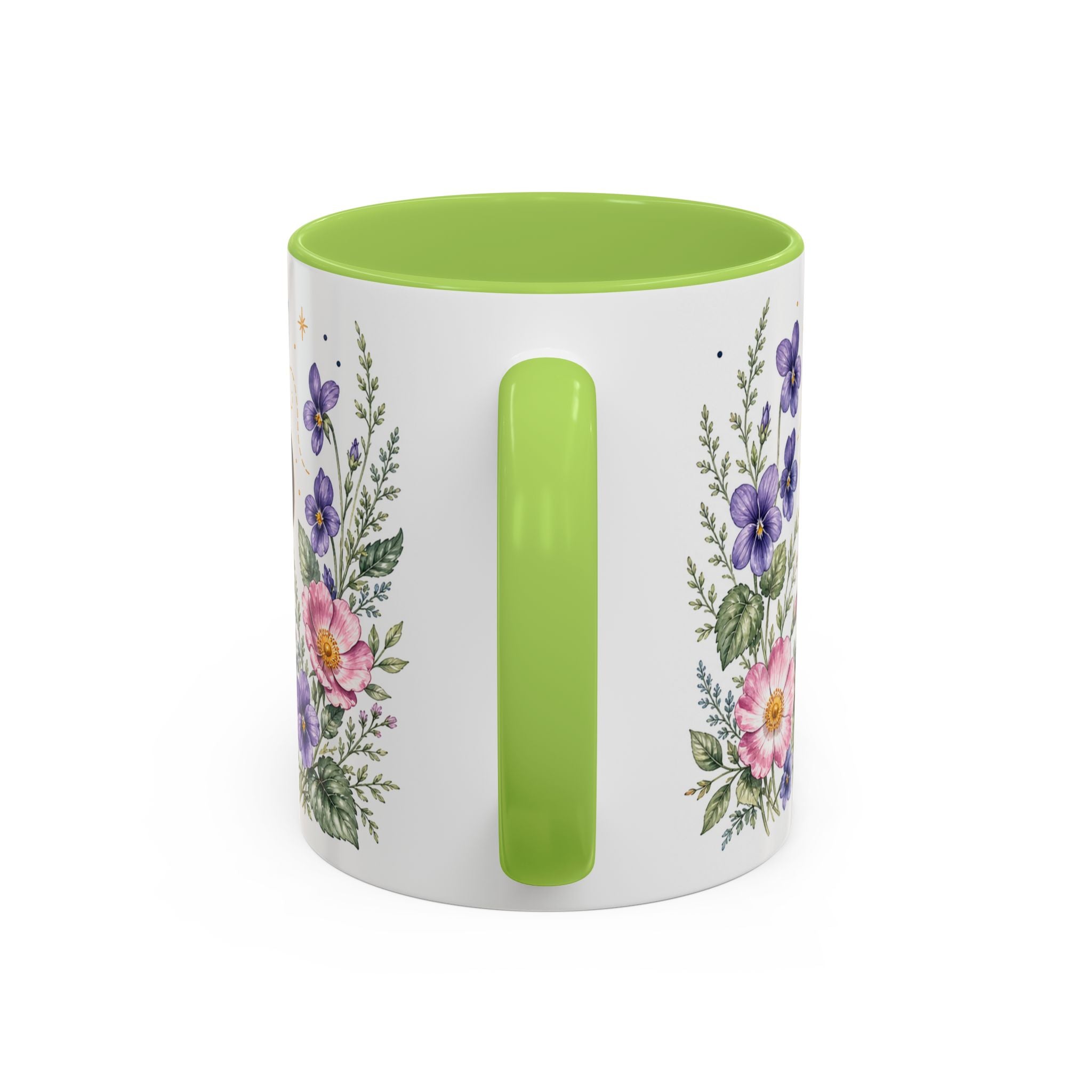 Rhode Island State Map Mug | Botanical Seaside Accent Cup (11oz or 15oz)