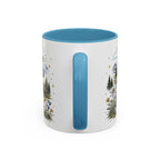 Swiss Alps Coffee Mug | Travel Destination Souvenir Gift | Accent Color Ceramic 11oz 15oz
