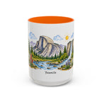 Yosemite National Park Mug | US Travel Souvenir Accent Coffee Mug | 11oz 15oz Ceramic Cup