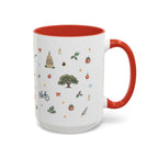 Austin Christmas Mug | Watercolor Travel Souvenir | Holiday Gift | Accent Ceramic Coffee Cup 11oz 15oz