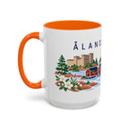 Åland Islands Coffee Mug | Travel Souvenir Accent Mug | Country Gift Ceramic Cup 11oz 15oz