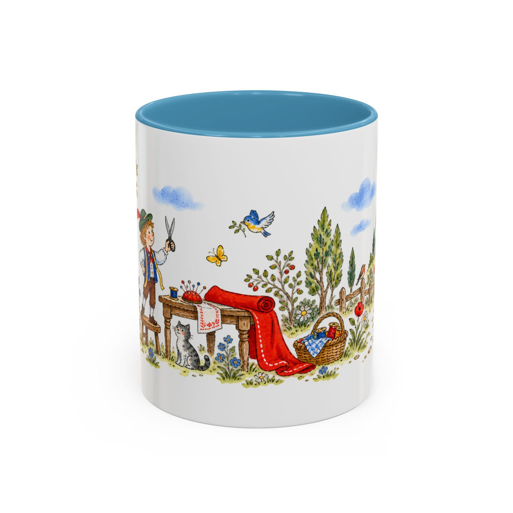 The Brave Little Tailor Mug | Storybook Fairy Tale Accent Coffee Mug | EveryLegend