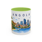 Angola Coffee Mug | Travel Souvenir Accent Mug | Place Gift Ceramic Cup 11oz 15oz