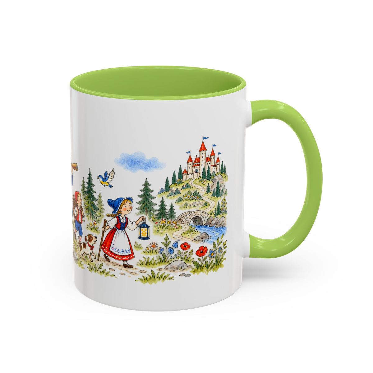The Six Servants Mug | Storybook Fairy Tale Accent Coffee Mug | EveryLegend