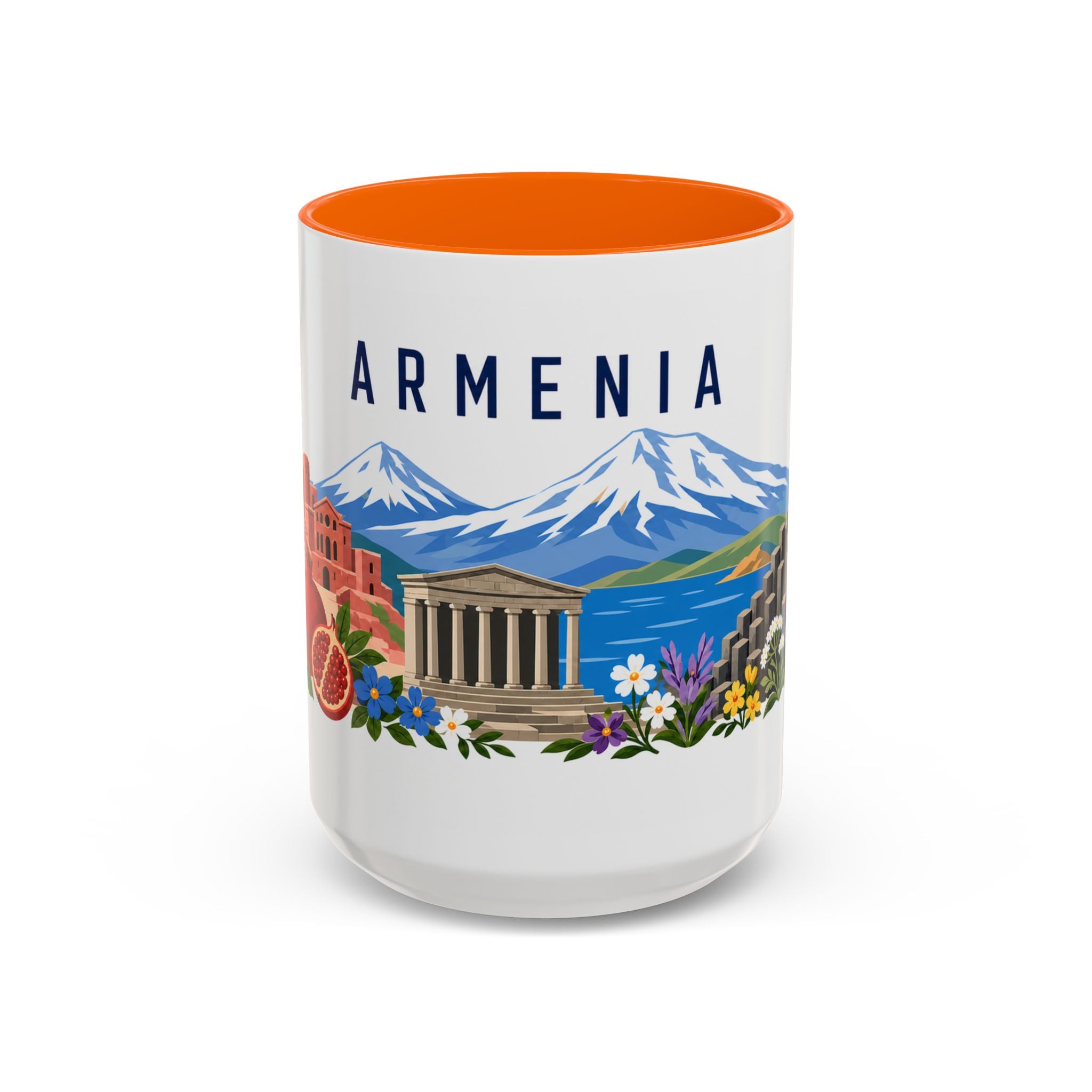 Armenia Coffee Mug | Travel Souvenir Accent Mug | Country Gift Ceramic Cup 11oz 15oz