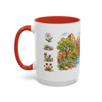 Zion National Park Mug | US Travel Souvenir Accent Coffee Mug | 11oz 15oz Ceramic Cup