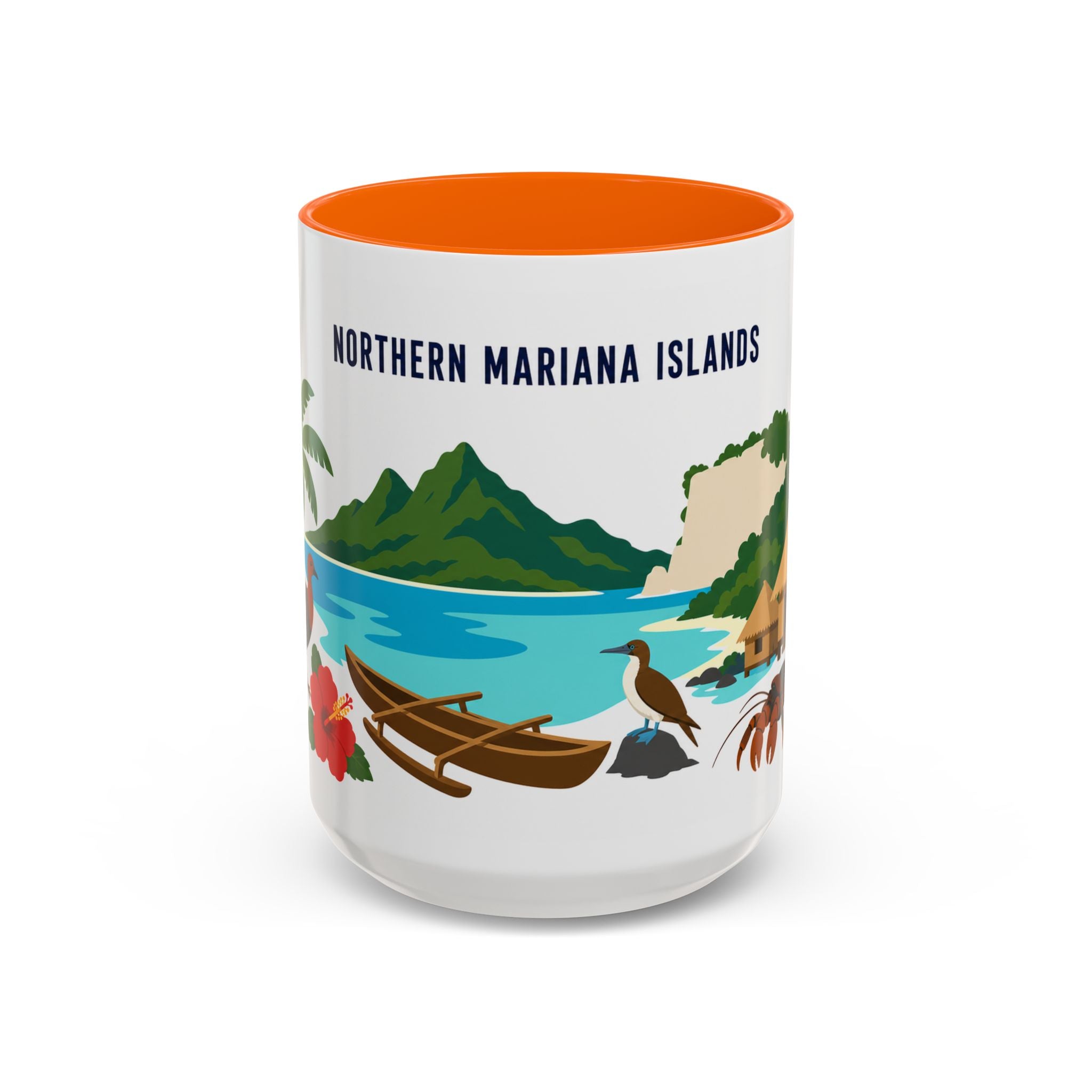 Northern Mariana Islands Coffee Mug | Travel Souvenir Accent Mug | Country Gift Ceramic Cup 11oz 15oz
