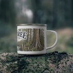 Congaree National Park Vintage Enamel Camping Mug | 12oz National Park Hiking Gift