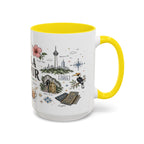 Kuala Lumpur Coffee Mug | Malaysia Souvenir Travel Gift | Accent Color Ceramic 11oz 15oz
