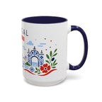 Portugal Coffee Mug | Travel Souvenir Accent Mug | Country Gift Ceramic Cup 11oz 15oz
