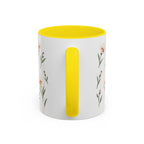 Utah Sego Lily Mug, State Flower Floral Coffee Cup, 11oz Botanical Gift