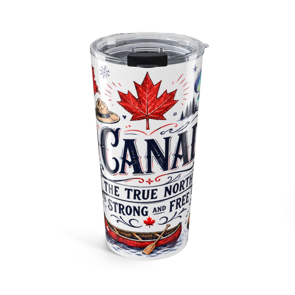 O Canada True North 20oz Tumbler — front