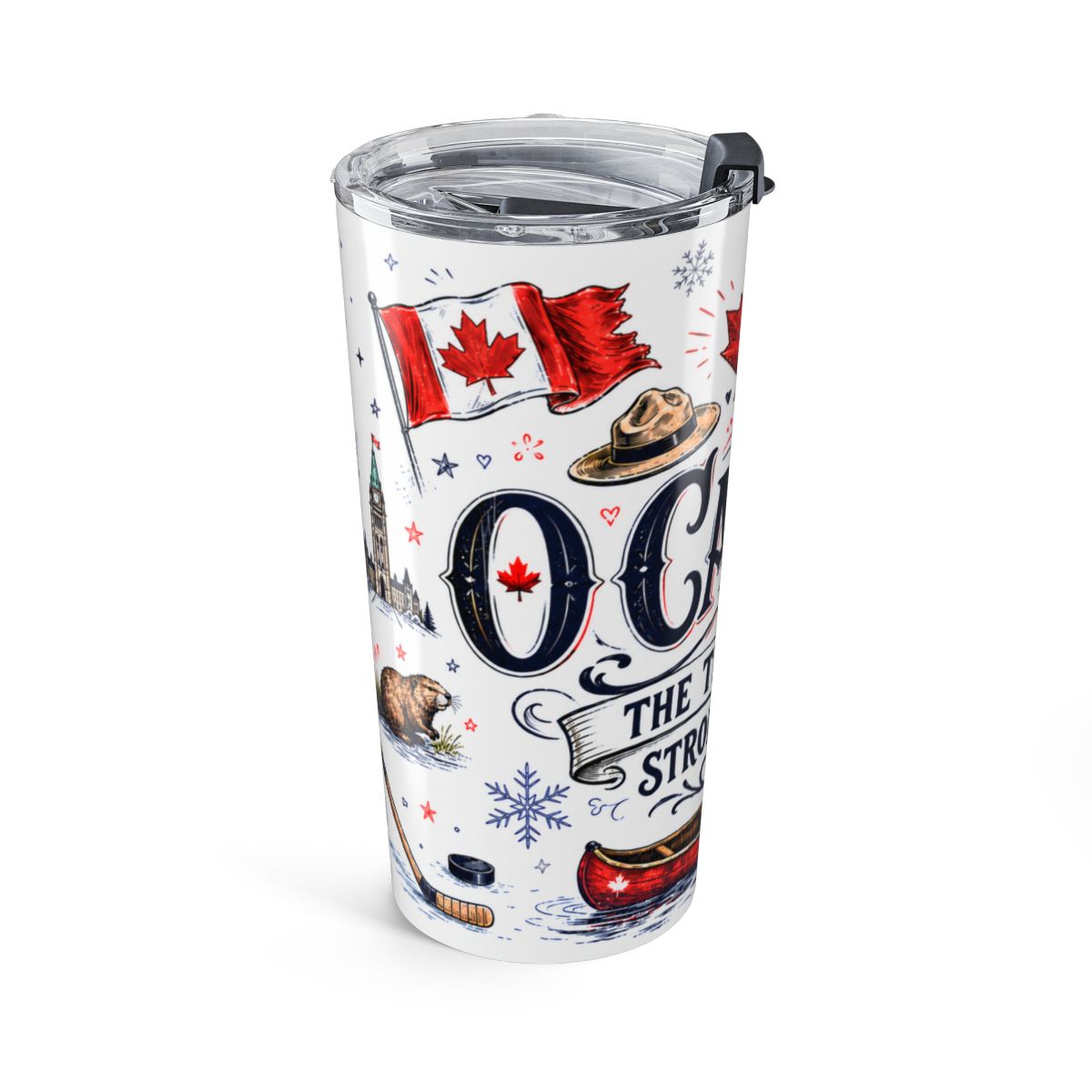 O Canada True North 20oz Tumbler — left