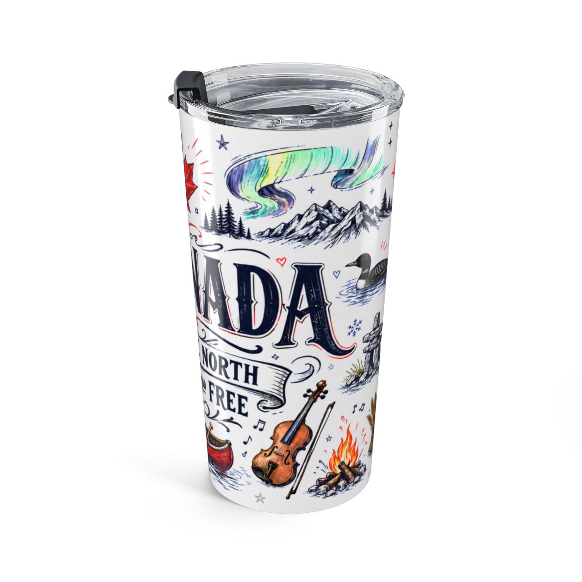 O Canada True North 20oz Tumbler — right