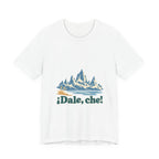 Argentina Cotton T-Shirt | Patagonia Peaks | ¡Dale, che! | Country Travel Gift — front-2 — View 01