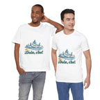 Argentina Cotton T-Shirt | Patagonia Peaks | ¡Dale, che! | Country Travel Gift — duo-4 — View 13