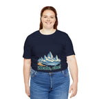 Argentina Cotton T-Shirt | Patagonia Peaks | ¡Dale, che! | Country Travel Gift — person-5 — View 19