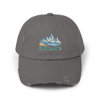 Argentina Distressed Cap | Patagonia Peaks | ¡Dale, che! | Country Travel Gift — front — View 03