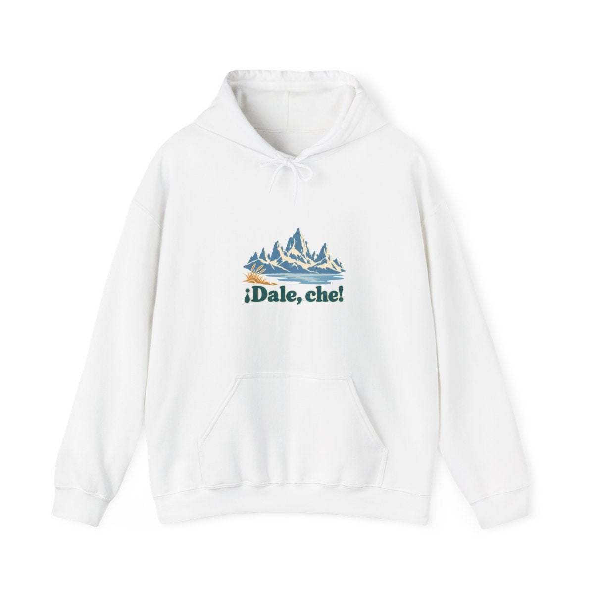 Argentina Hoodie | Patagonia Peaks | ¡Dale, che! | Country Travel Gift — front — View 01