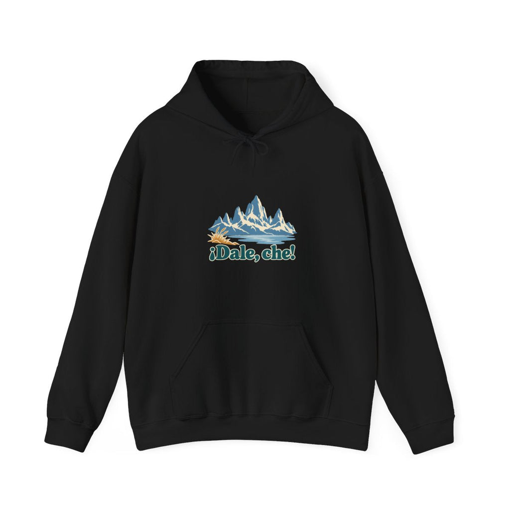 Argentina Hoodie | Patagonia Peaks | ¡Dale, che! | Country Travel Gift — front — View 02