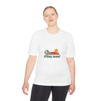 Australia Performance T-Shirt | Uluru and Eucalyptus | G'day, mate! | Country Travel Gift — person-2 — View 03
