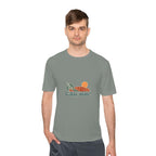 Australia Performance T-Shirt | Uluru and Eucalyptus | G'day, mate! | Country Travel Gift — person-1 — View 10