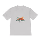 Australia Performance T-Shirt | Uluru and Eucalyptus | G'day, mate! | Country Travel Gift — front — View 16