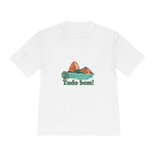 Brazil Performance T-Shirt | Sugarloaf Bay | Tudo bem! | Country Travel Gift — front — View 01