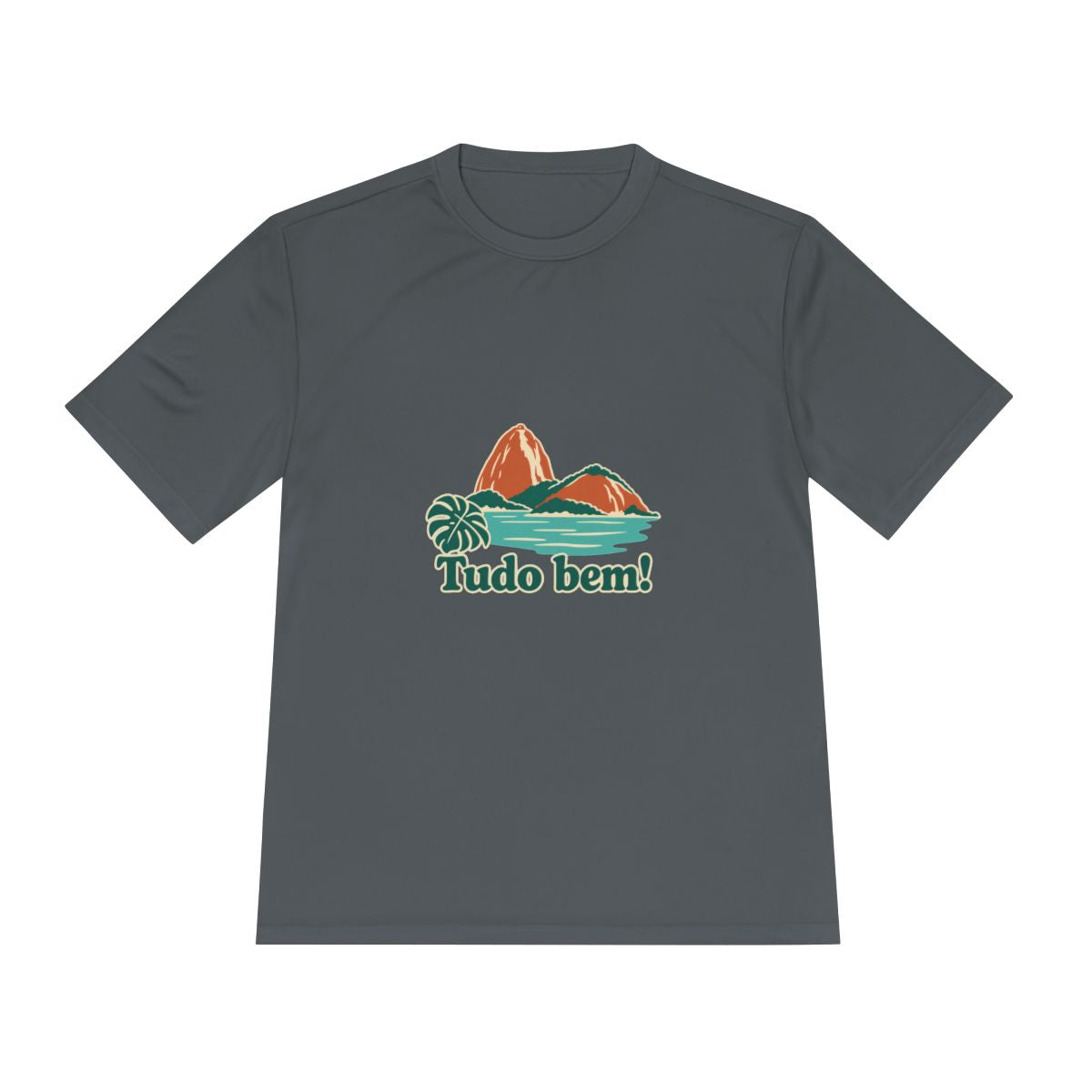 Brazil Performance T-Shirt | Sugarloaf Bay | Tudo bem! | Country Travel Gift — front — View 14