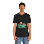 Brazil Cotton T-Shirt | Sugarloaf Bay | Tudo bem! | Country Travel Gift — person-2 — View 05