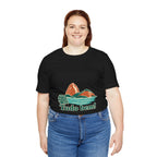 Brazil Cotton T-Shirt | Sugarloaf Bay | Tudo bem! | Country Travel Gift — person-5 — View 08