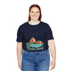 Brazil Cotton T-Shirt | Sugarloaf Bay | Tudo bem! | Country Travel Gift — person-5 — View 19