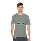 Canada Performance T-Shirt | Rockies Lake | From sea to sea | Country Travel Gift — person-1 — View 10