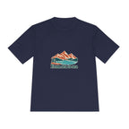 Canada Performance T-Shirt | Rockies Lake | From sea to sea | Country Travel Gift — front — View 12