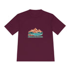 Canada Performance T-Shirt | Rockies Lake | From sea to sea | Country Travel Gift — front — View 19
